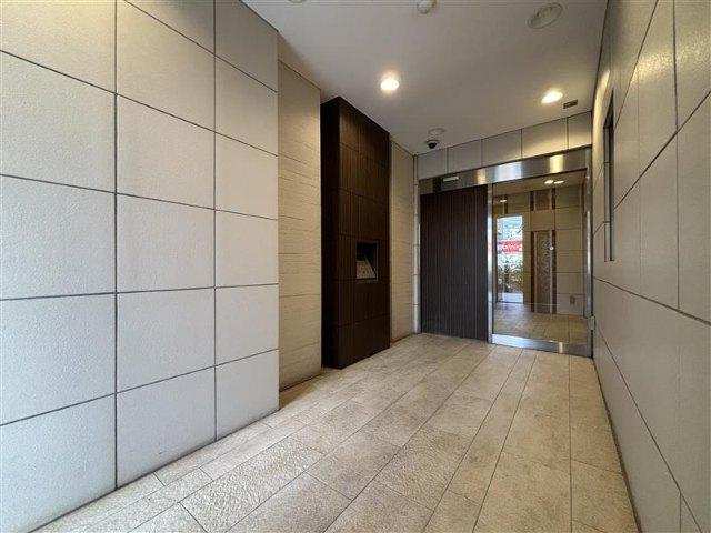 オートロック付きエントランス