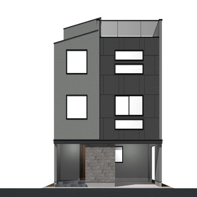 完成予想図　※このイメージパースは図面を基に描いたもので実際とは異なる場合がございます。