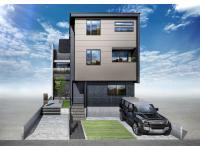 手前がA棟、奥がB棟