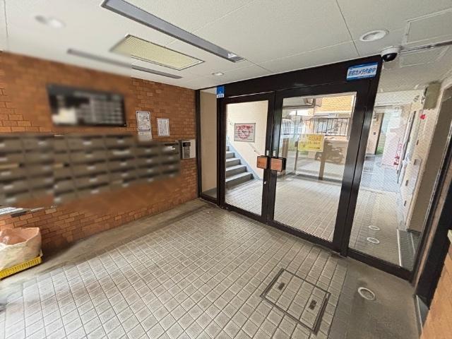 オートロック付きエントランス