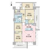 東南角部屋81.06㎡の4LDK！周りに高い建物がなく陽当たり・通風◎