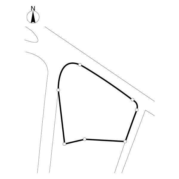 さぬき市大川町土地 区画図