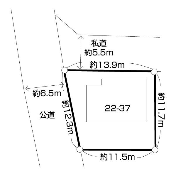 45坪超えの広々とした土地です！