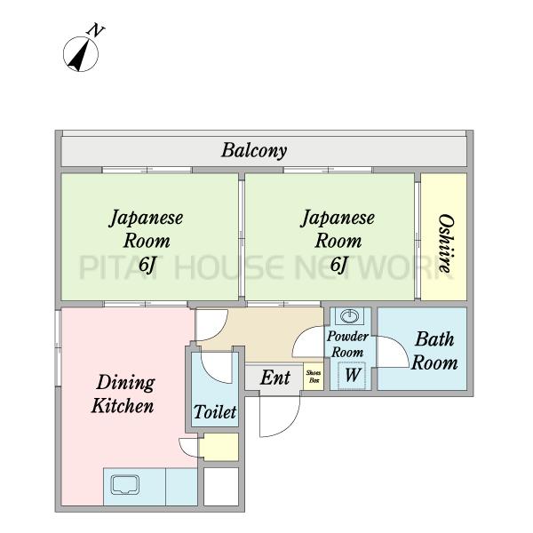 賃貸中につき、室内間取りは未確認です。