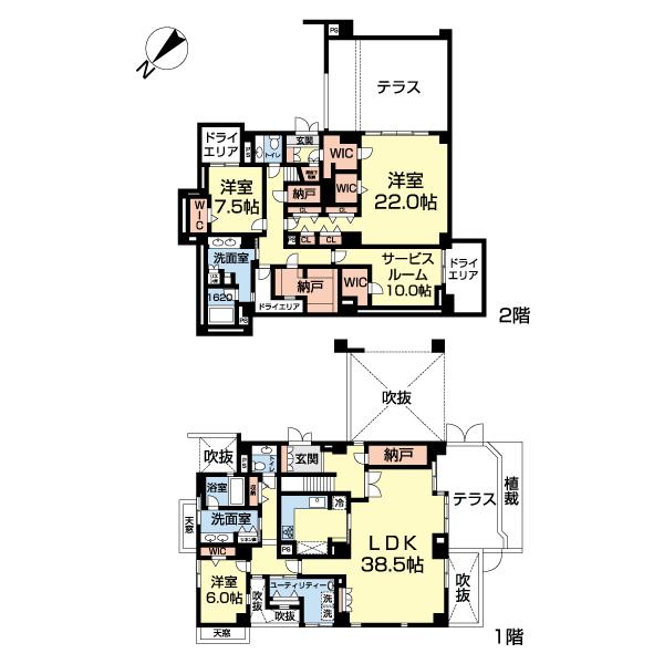 神宮前ハウス（0100） 間取り図画像