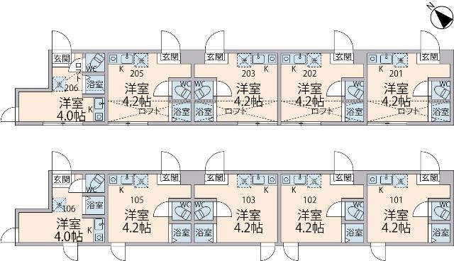 リーベ中目黒 間取り図画像
