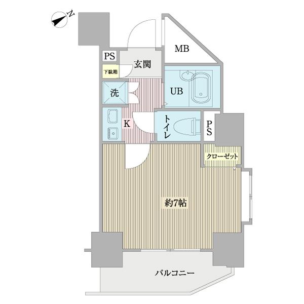 サンテミリオン大塚弐番館 間取り図画像