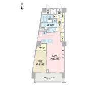 パシフィック自由ケ丘マンション（0601） 間取り図画像