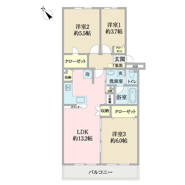 行徳コリーナ（0504） 間取り図画像