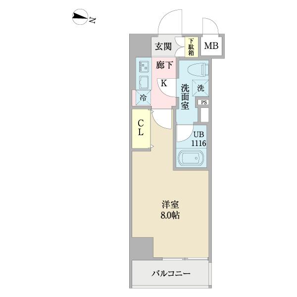 アンベリール亀戸パーク（0305） 間取り図画像