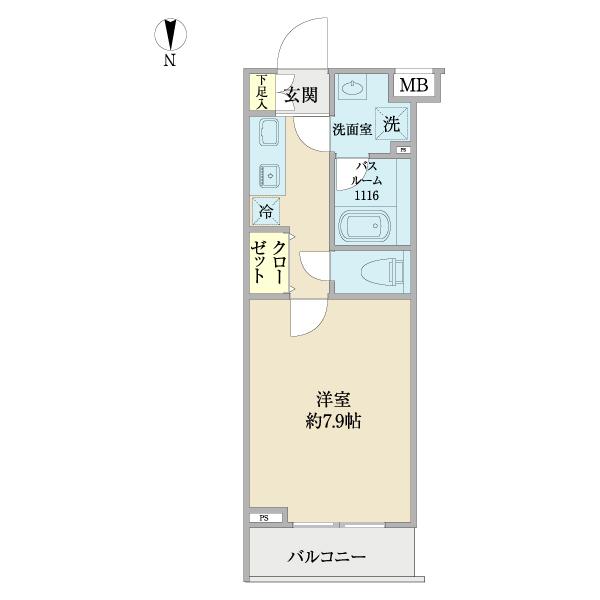 クレヴィスタ練馬桜台 間取り図画像