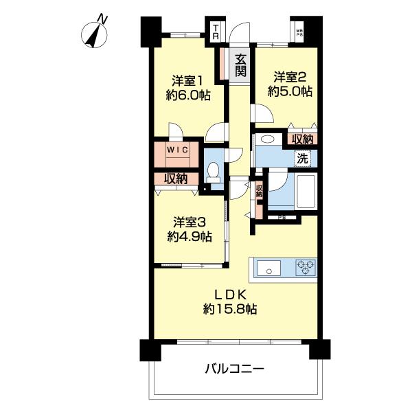 イニシア南浦和（0208） 間取り図画像