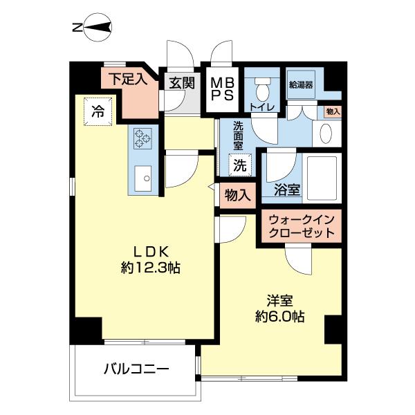 ニュー池袋ハイツ（0808） 間取り図画像
