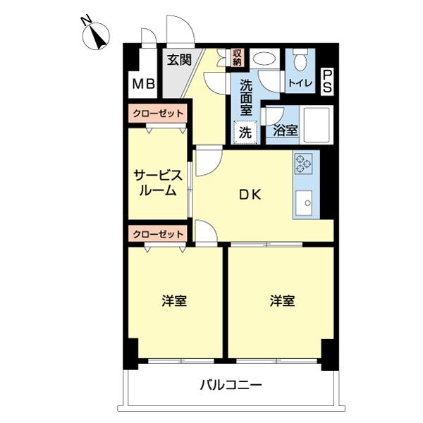 パレ・ドール池袋（0900） 間取り図画像