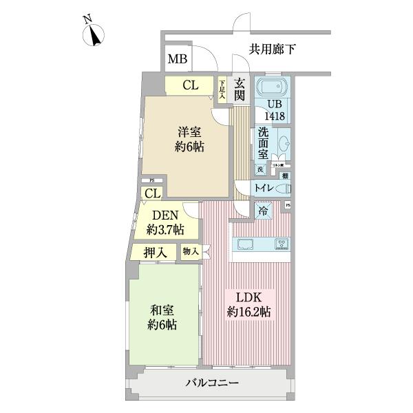 ロイヤルガーデン本八幡ブランシャトー 間取り図画像