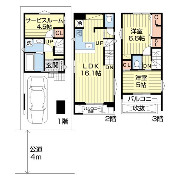 川口市大字小谷場０７０④　Ｎｏ．４ 間取り図画像