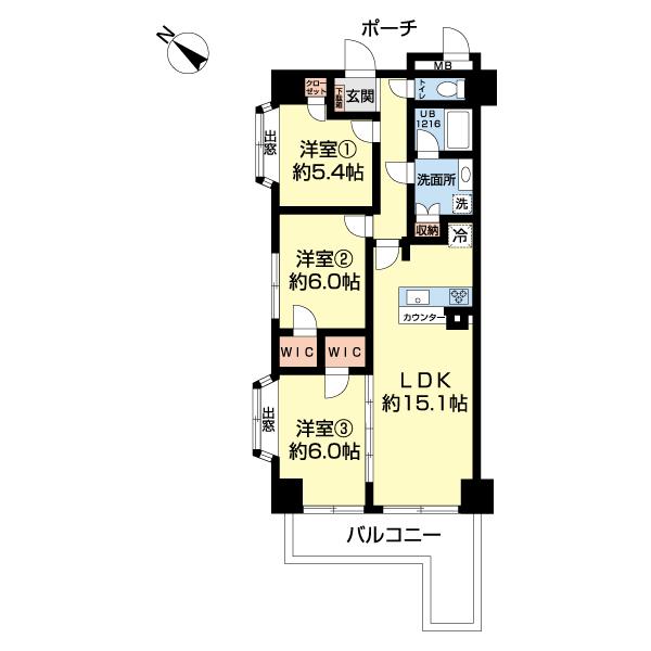 ルピナス四季の森公園（0201） 間取り図画像
