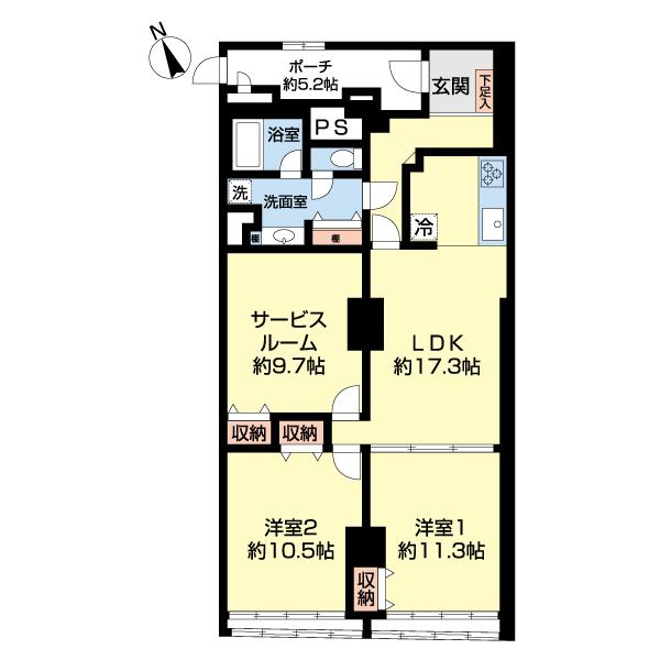 エントピア第一荻窪（0200） 間取り図画像