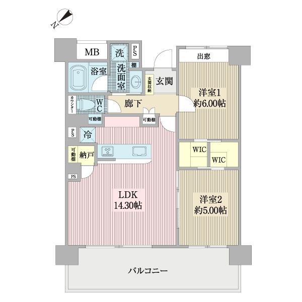 パセオ・ＴＯＫＹＯイースト（0302） 間取り図画像