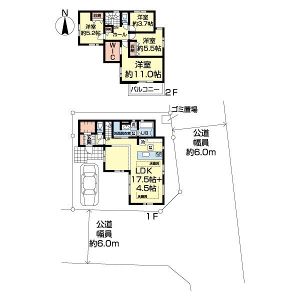 流山市加１７期　4号棟 間取り図画像
