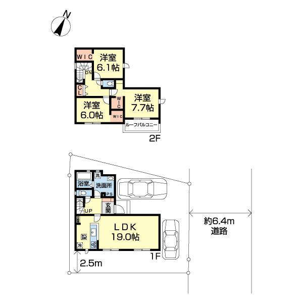 我孫子市寿２丁目０１期新築戸建　１号棟 間取り図画像