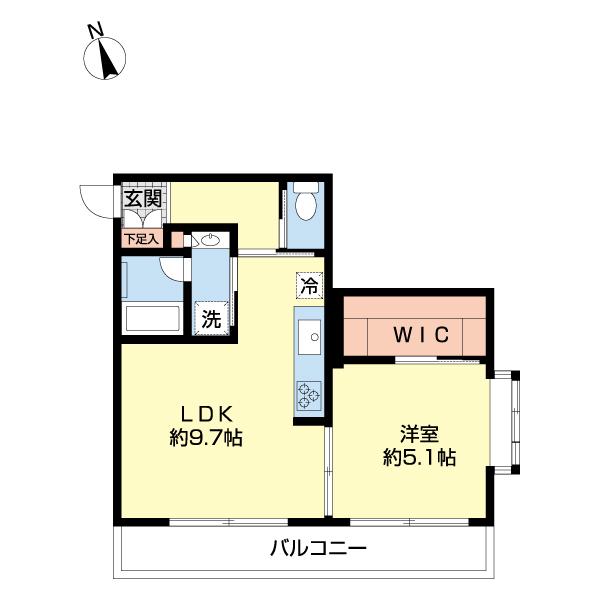 パラシオン椎名町（0205） 間取り図画像