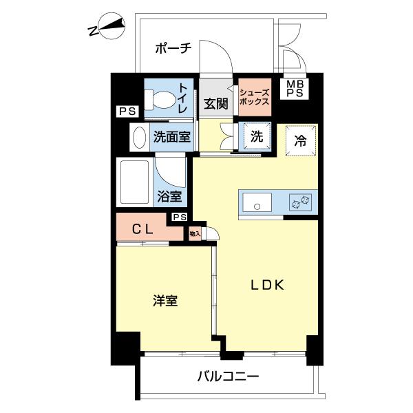 パウゼ松濤（0206） 間取り図画像