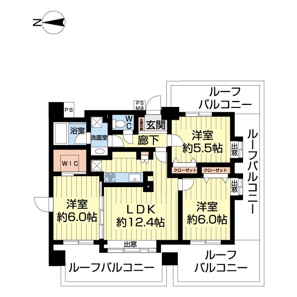 キャニオングランデ板橋参番館（0701） 間取り図画像