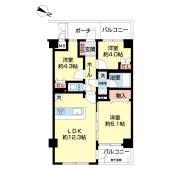 マイキャッスル武蔵関（0404） 間取り図画像