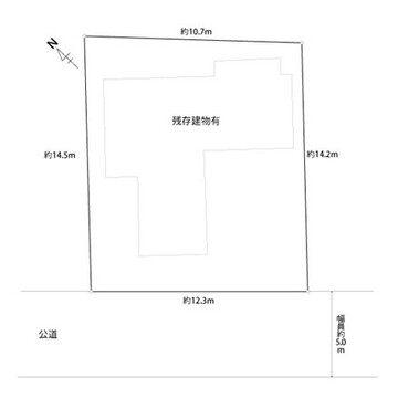 羽村市羽売地 区画図