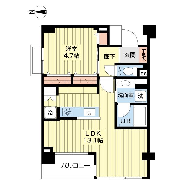 フォレステージ西早稲田（0701） 間取り図画像