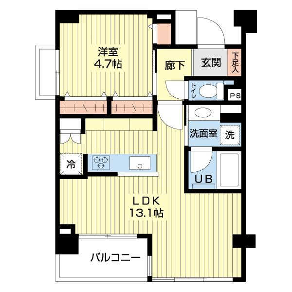 フォレステージ西早稲田（0601） 間取り図画像