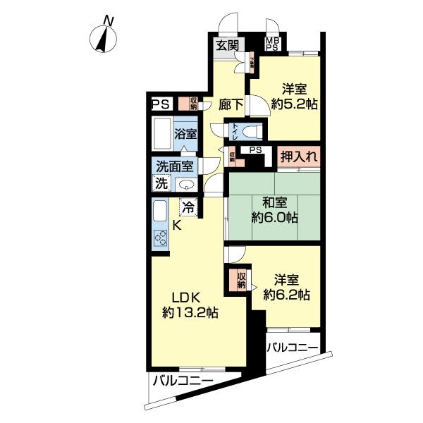 アドリーム西新井（0604） 間取り図画像