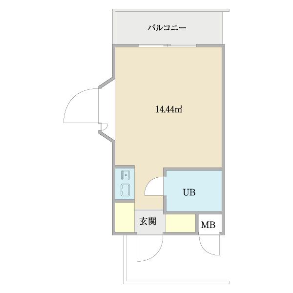 トップお花茶屋第２（309） 間取り図画像
