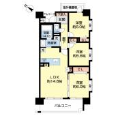 コニファーコート金町エアーレジデンス（0302） 間取り図画像