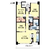 フローレンス金町（0404） 間取り図画像