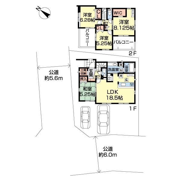 船橋市飯山満町３丁目１号棟 間取り図画像