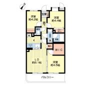 ライオンズマンション松戸牧の原 間取り図画像