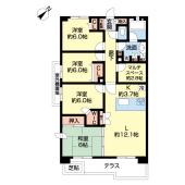 アルファグランデ緑が丘弐番街 間取り図画像