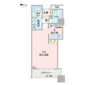 ザ湾岸タワーレックスガーデン 間取り図画像