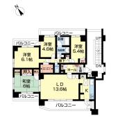 船橋ビレジ 間取り図画像