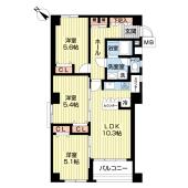 わらびスカイハイツ（0503） 間取り図画像
