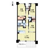 ヴェレーナ流山セントラルパーク（0502） 間取り図画像