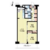 日商岩井草加マンション（0613） 間取り図画像
