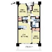 パークホームズ船橋塚田（0302） 間取り図画像