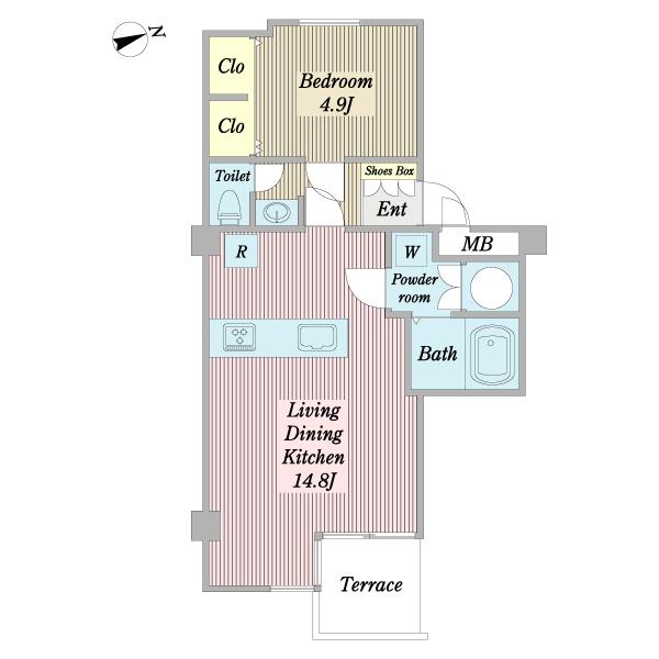 ライオンズマンション碑文谷（0111） 間取り図画像