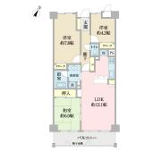 イトーピア小金公園 間取り図画像