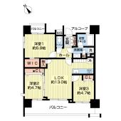 ネバーランド新小岩ブライティス（0202） 間取り図画像