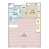 なぎさニュータウン７号棟 間取り図画像