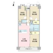 コスモ南行徳ガーデンフォルム（0404） 間取り図画像